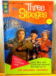 lot 153 image: $$$ The Three Stooges #38 - Gold Key Comics 1968