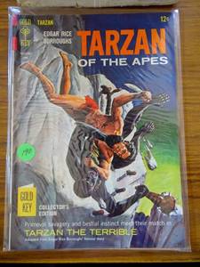lot 190 image: $$ Tarzan (Gold Key) #166 VG April 1967 Of The Apes