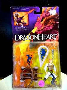 lot 207 image: Dragonheart King Einon Action Figure 1995 MOC $$