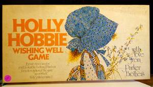lot 238 image: Vintage Holly Hobbie Wishing Well Game 1976 Parker Bros Game $$