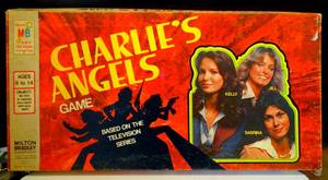 lot 259 image: $$$ VINTAGE Milton Bradley Charlies Angels Board Game 1977