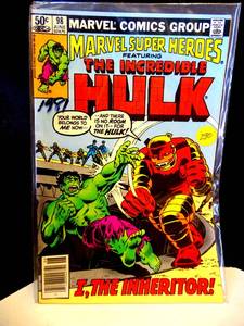 lot 290 image: Marvel Super Heroes featuring The Incredible Hulk #98 (June 1981, Marvel Comics) EX $$
