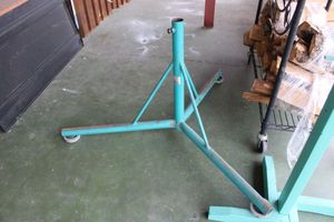 lot 23 image: Pair of iron bases (for volleyball net or whatever)