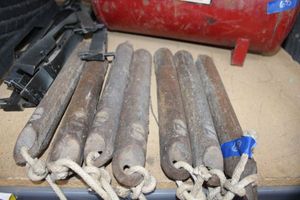 lot 69 image: Fishing drop weights or sinkers