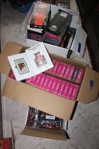 lot 131 image: VHS tapes and more