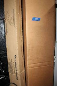 lot 106 image: Fluorescent light bulbs and 8 Ft. lighting fixture (example of bulbs in photos)