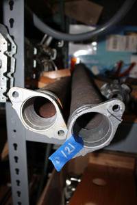 lot 121 image: Pair of garage door torsion springs