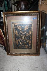 lot 150 image: Framed Wall art as shown