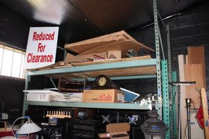 lot 155 image: Commercial Pallet rack only (end of day or next day pickup) Approx. 8 x 42 x 10