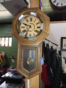 lot 216 image: Pendulum wall clock