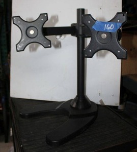 lot 160 image: Dual monitor stand for desktop