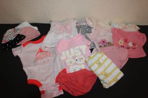 lot 42 image: New Born and Infant Girls Clothes