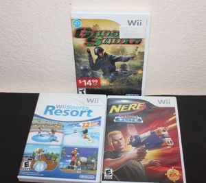 lot 46 image: Three WII Games