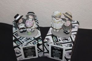 lot 61 image: Two Sets of Kim Anderson figures