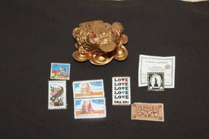 lot 74 image: Collectable Stamps and Home Dcor