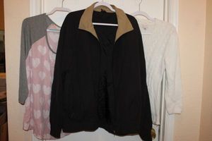 lot 102 image: Jacket, Blouses and sweater