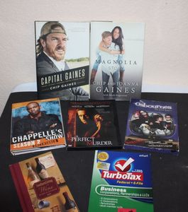 lot 179 image: Mixed Lot, Movies, Books, Software