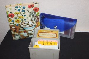 lot 161 image: Recipe and Coupon Holders
