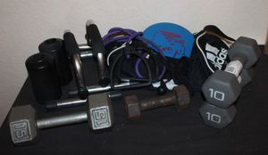 lot 172 image: Weights, and other exercise Items