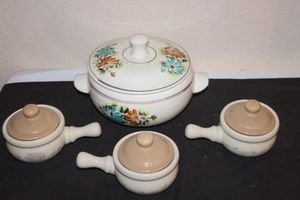 lot 174 image: Soup Terrain and Bowls