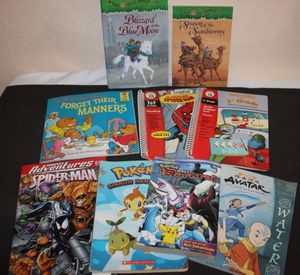 lot 181 image: Pokmon, Avatar Leap frog Books and More