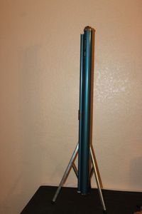 lot 189 image: Projector Screen, Appears Unused, Damaged Box