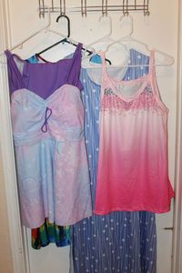 lot 195 image: Womens Swimsuit Set (unworn), Tank Top, And Dresses, Size 14, All Are Unworn