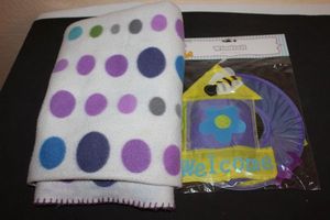 lot 208 image: Lap blanket and Wind Sock