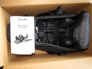 lot 14 image: Saunders cervical traction device in original box