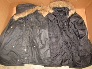 lot 34 image: J. Crew and Torrid (never worn with tags attached) jackets, size 3X