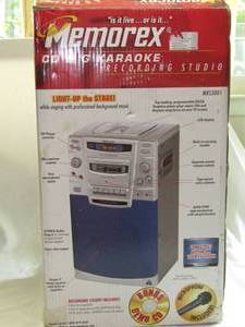 lot 99 image: Memorex karaoke recording studio
