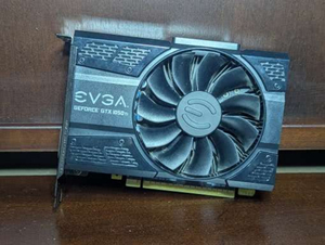 lot 136 image: EVGA GeForce 1050Ti Graphics Card Unit with DisplayPort and HDMI ports