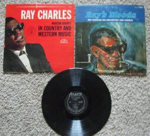lot 142 image: Vintage Ray Charles LP records