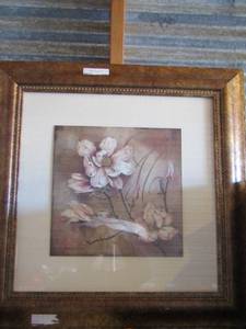 lot 89 image: Kathryn White flower art