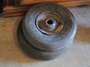 lot 96 image: 2 lawn mower tires- 4.804.c0-8