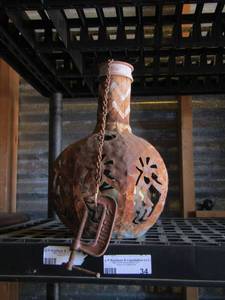 lot 34 image: outdoor hanging art man made