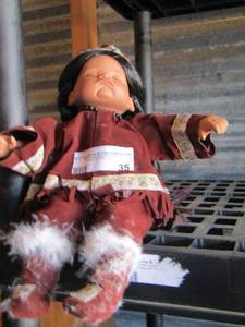 lot 35 image: Indian doll