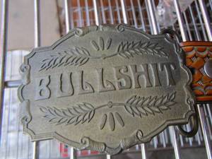 lot 142 image: Bullshit BRASS BUCKLE - MARKED   BY DEAHE & ADAMS  LONDON by Appointment of H R H DUKE OF WILMINGTON W BELT