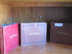 lot 152 image: books of records qty 3