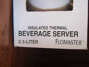 lot 163 image: beverage server in original box