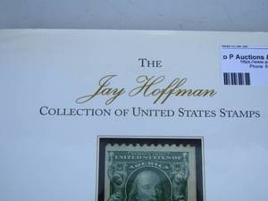 lot 40 image: Jay Hoffman collectable stamp book