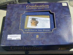 lot 174 image: graduation scrap b book new