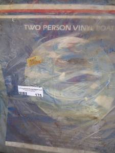 lot 175 image: 2 person vinyl boat