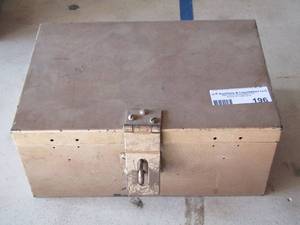 lot 196 image: money lock box