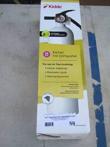 lot 59 image: kidde fire extinguisher