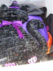 lot 203 image: Halloween dcor and costume