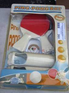 lot 201 image: ping pong bat new in box