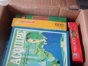 lot 224 image: puzzle lot most have been opened