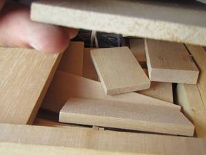 lot 232 image: wood work building pieces