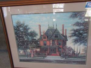 lot 13 image: RARE RANDY SOUDERS PENN STREET LIMITED EDITION  FRAMED 1984